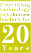 Providing technology to volunteer leaders for over 20 years
